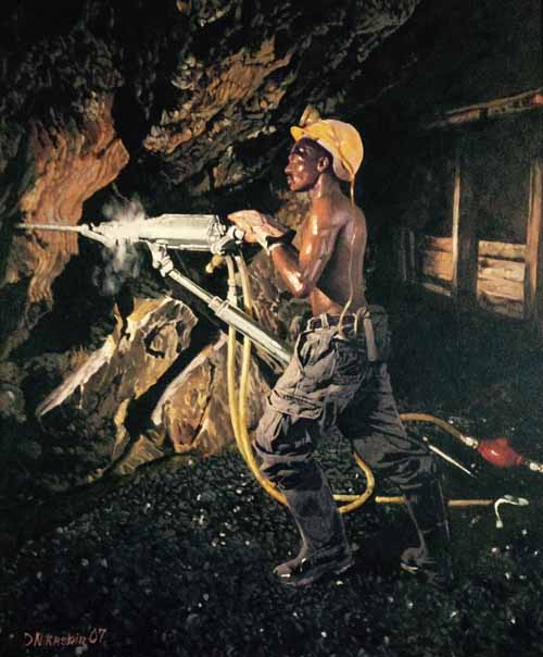 Miner at the Drill Face